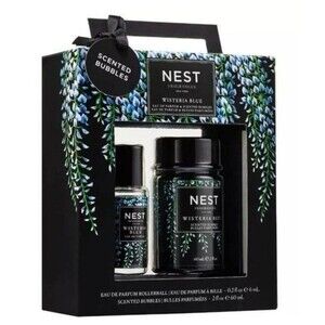 NEST Fragrances Wisteria Blue Eau de Parfum & Scented Bubbles 2-Piece Gift Set